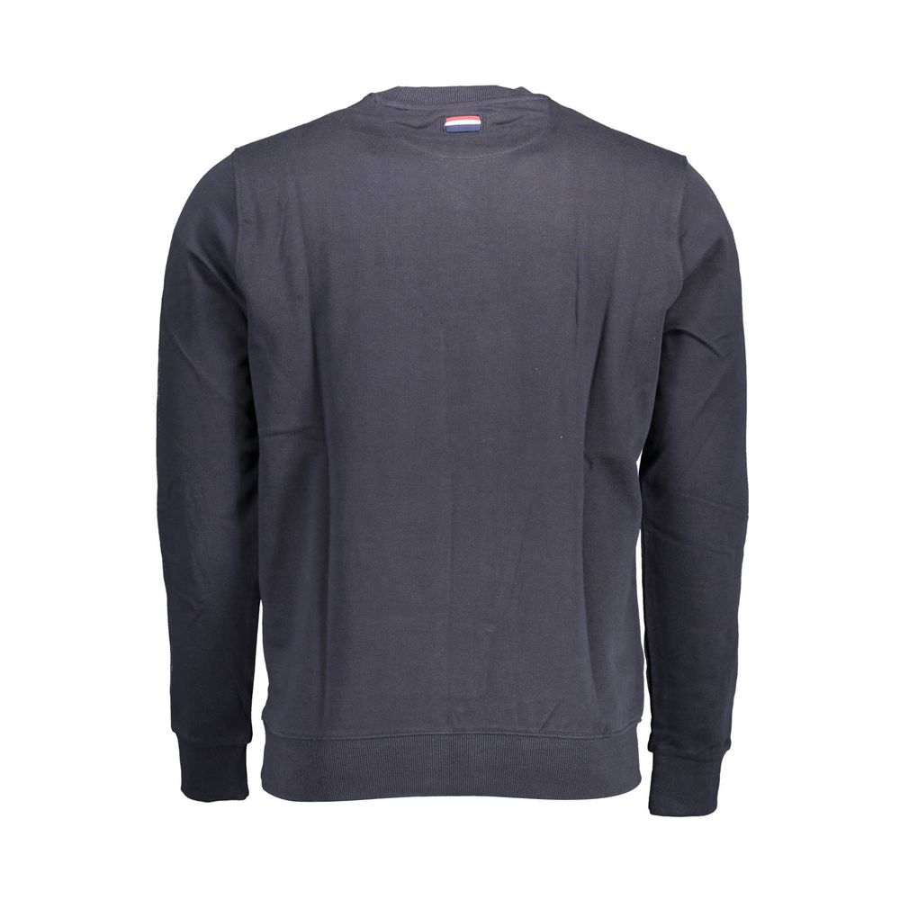 Blue Cotton Men's Sweatshirt
