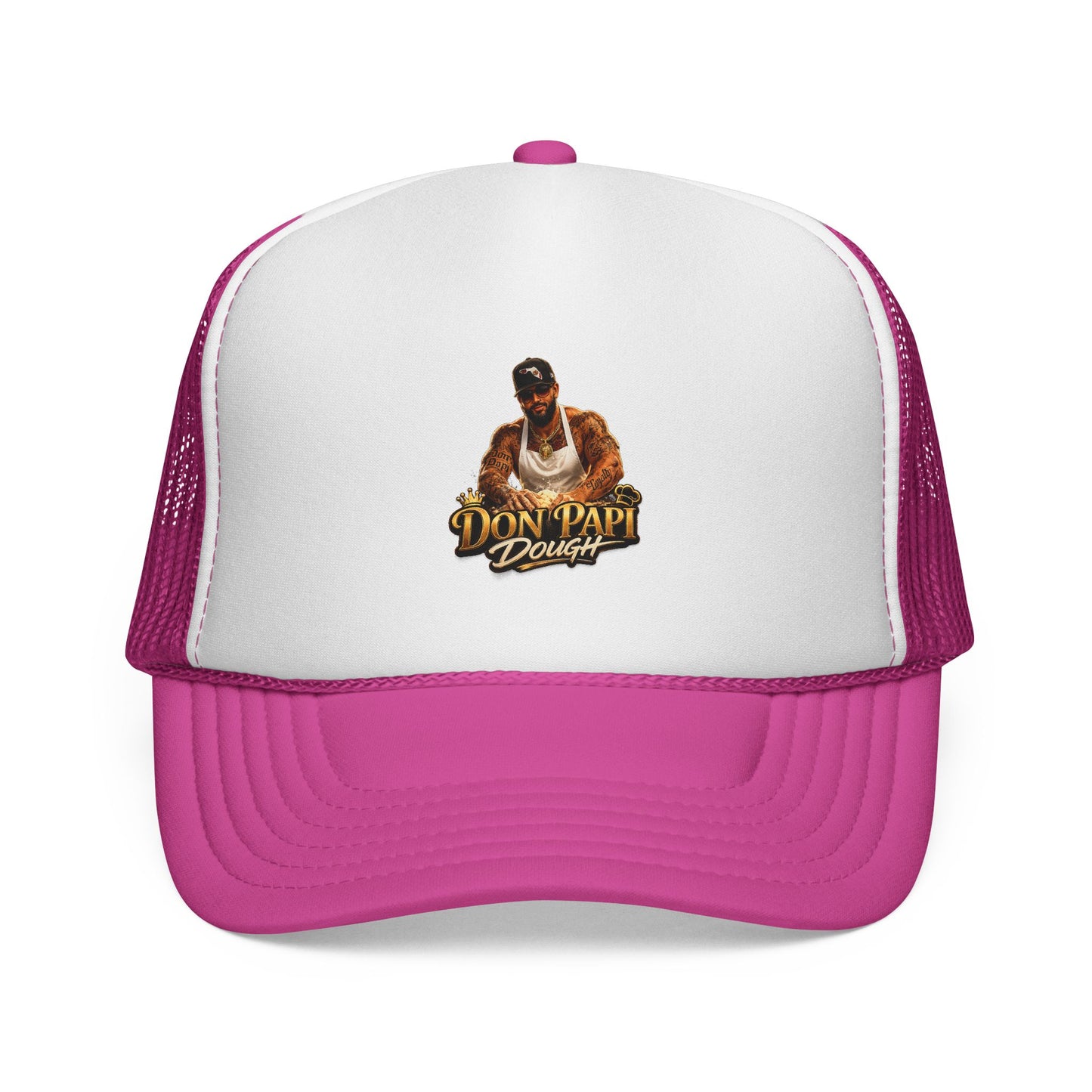 Don Papi Dough logo Trucker Cap | Urban Streetwear, Mesh Back Hat