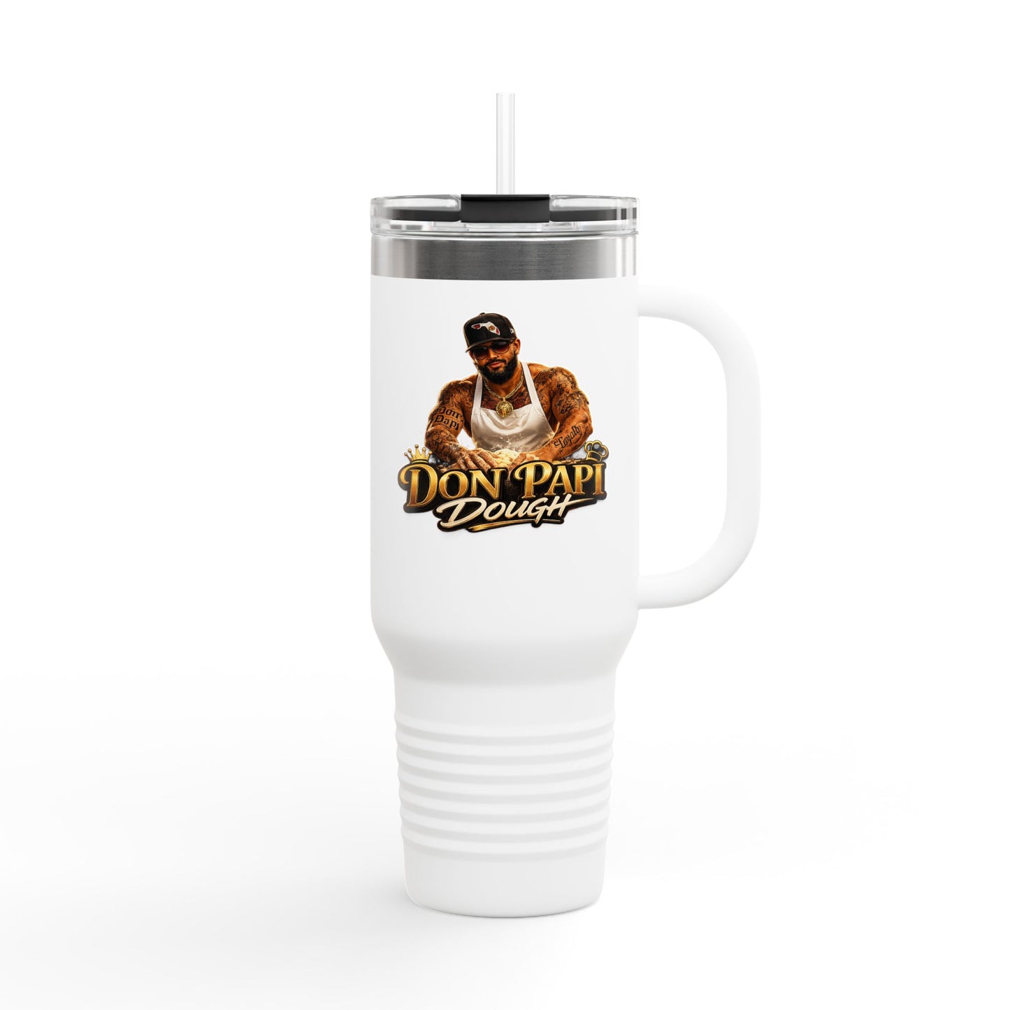 Don Papi Dough Logo Travel Mug | 40oz Insulated Tumbler