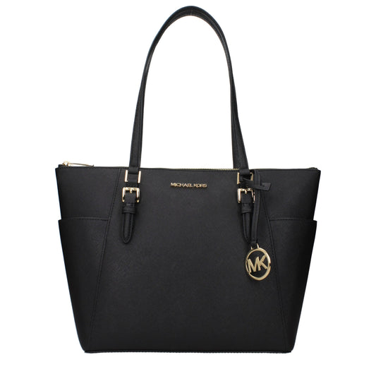 Black Leather Shoulder Bag