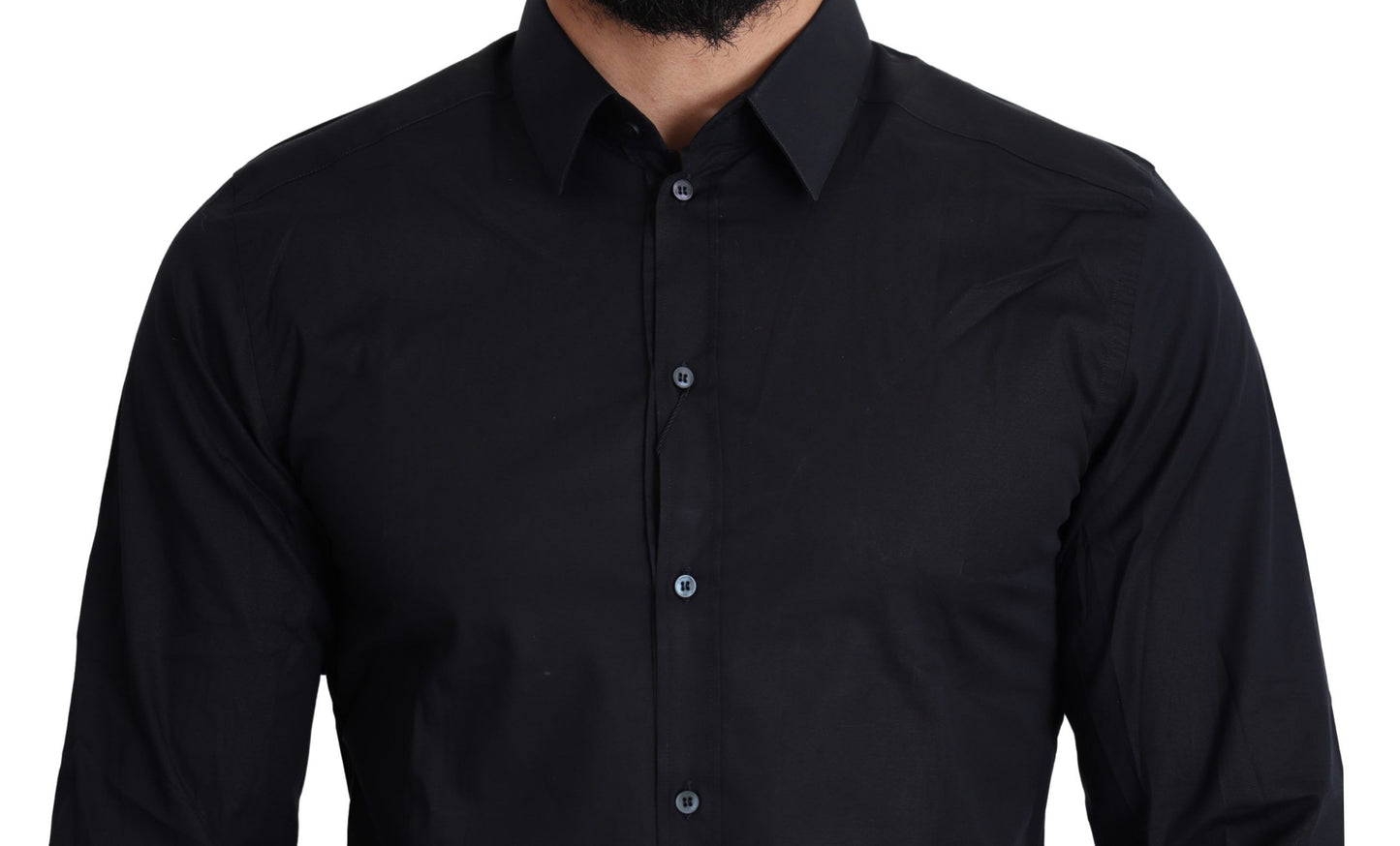 Blue Cotton Formal GOLD Dress Shirt