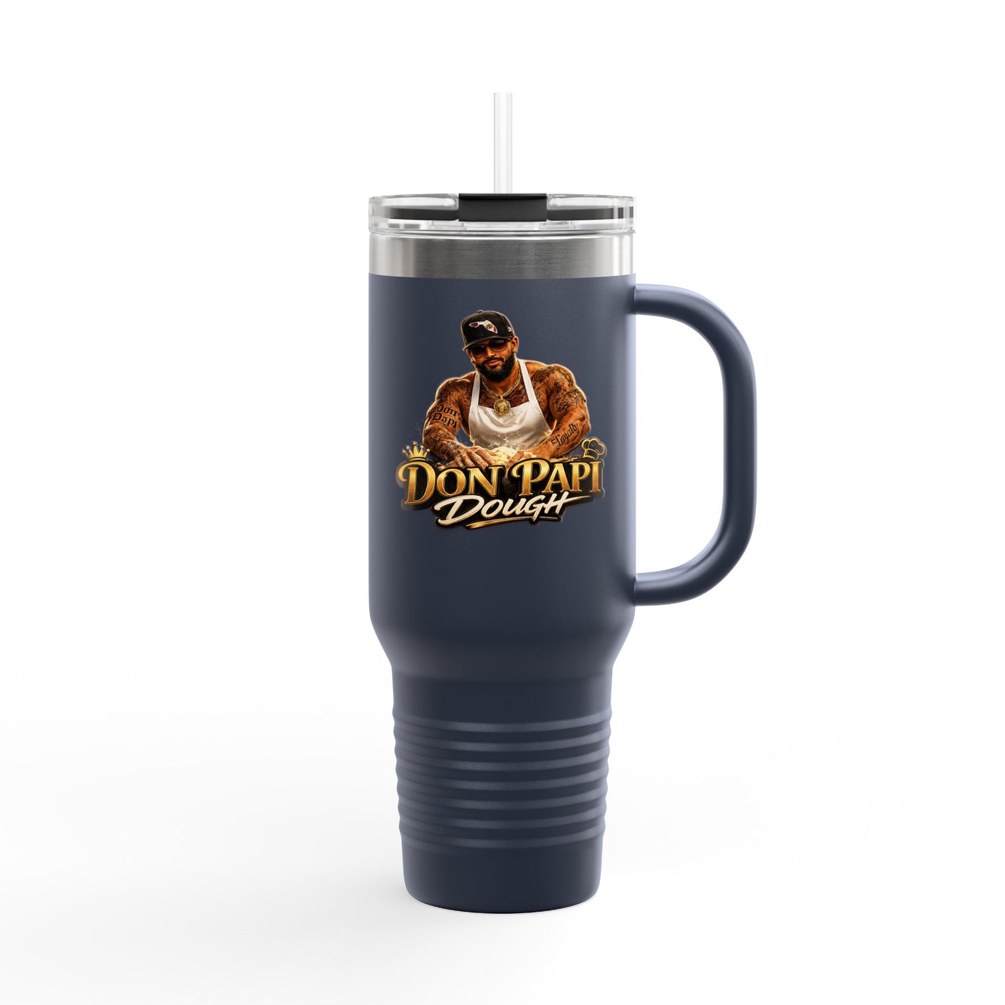 Don Papi Dough Logo Travel Mug | 40oz Insulated Tumbler