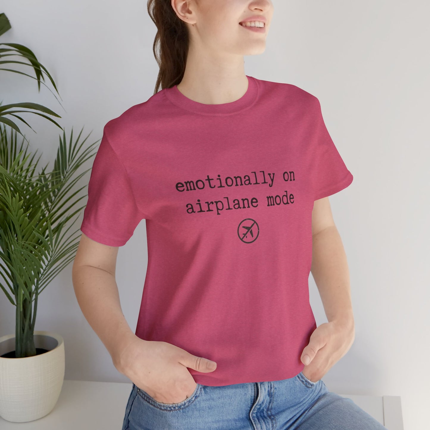 Emotionally on Airplane Mode Tee