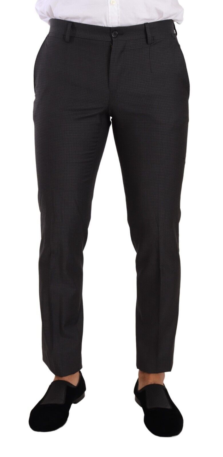 Dark Gray MARTINI Single Breasted 2 Piece Suit