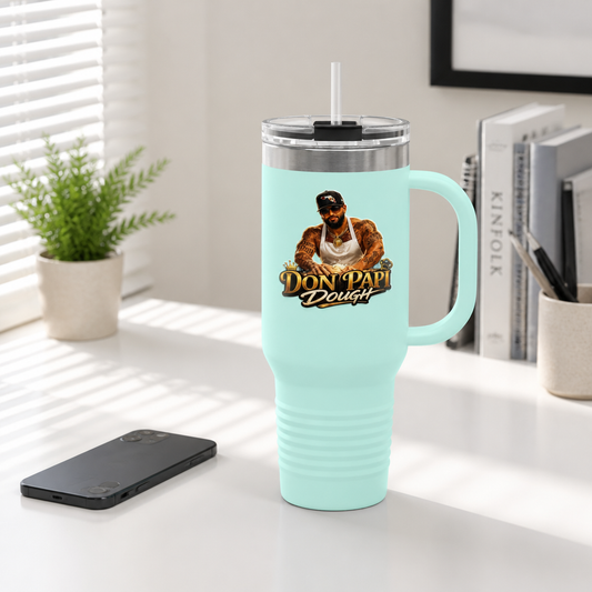Don Papi Dough Logo Travel Mug | 40oz Insulated Tumbler