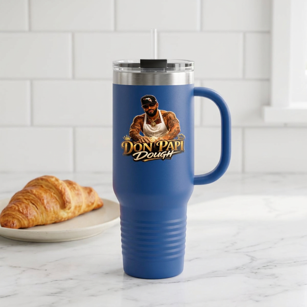 Don Papi Dough Logo Travel Mug | 40oz Insulated Tumbler