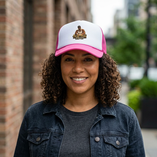 Don Papi Dough logo Trucker Cap | Urban Streetwear, Mesh Back Hat