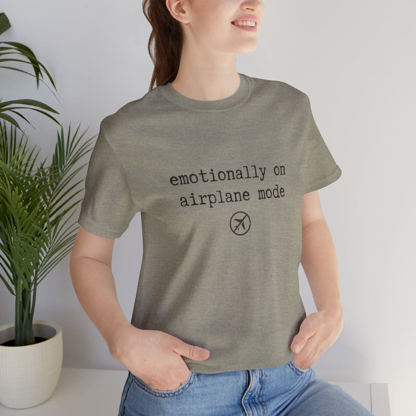 Emotionally on Airplane Mode Tee