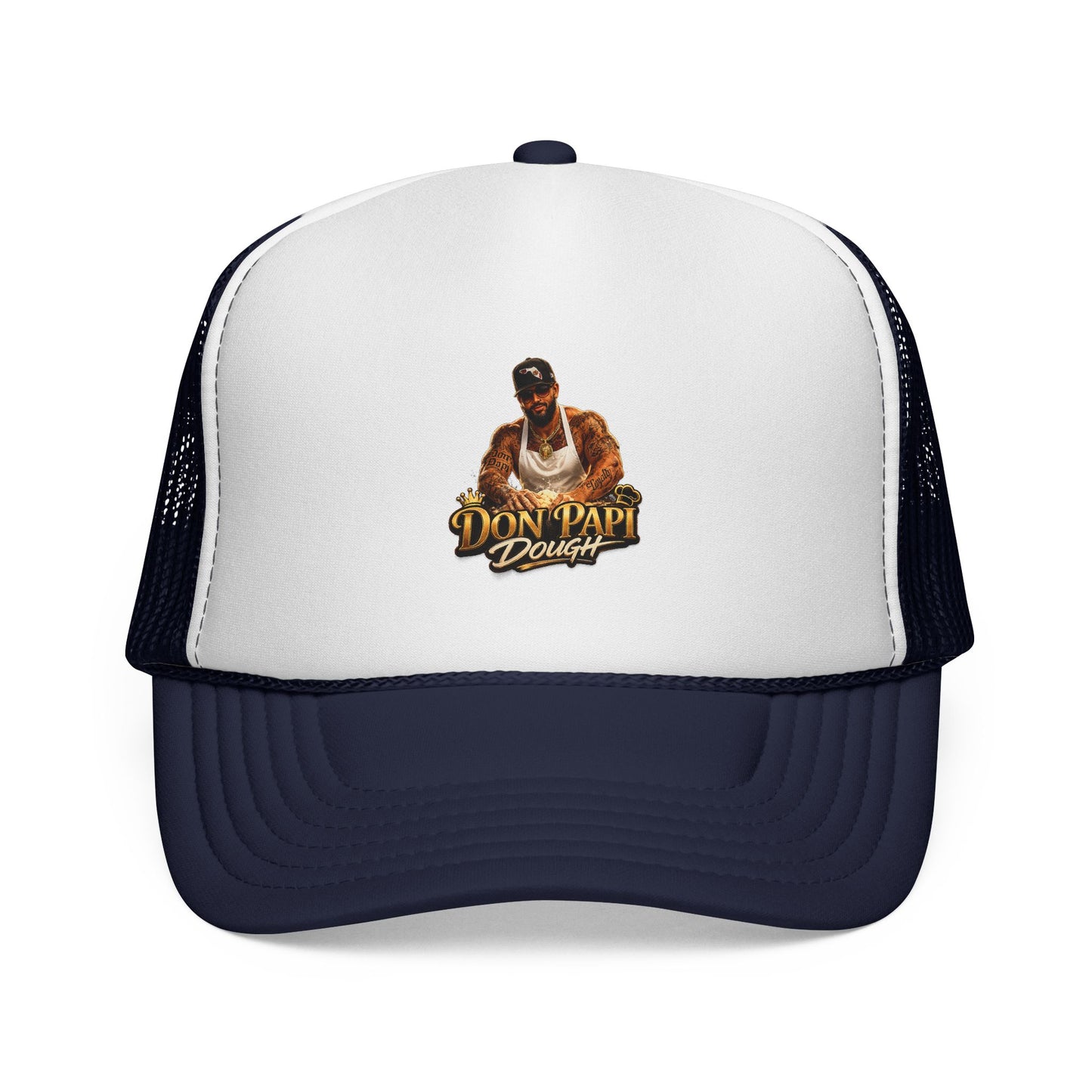 Don Papi Dough logo Trucker Cap | Urban Streetwear, Mesh Back Hat