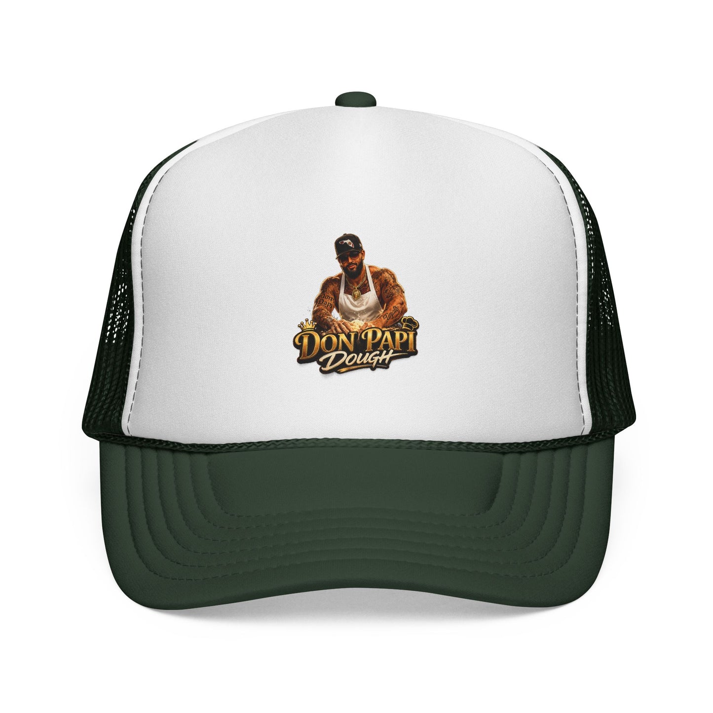 Don Papi Dough logo Trucker Cap | Urban Streetwear, Mesh Back Hat