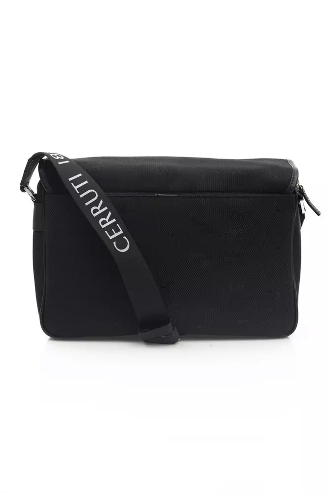 Black Nylon Men Crossbody