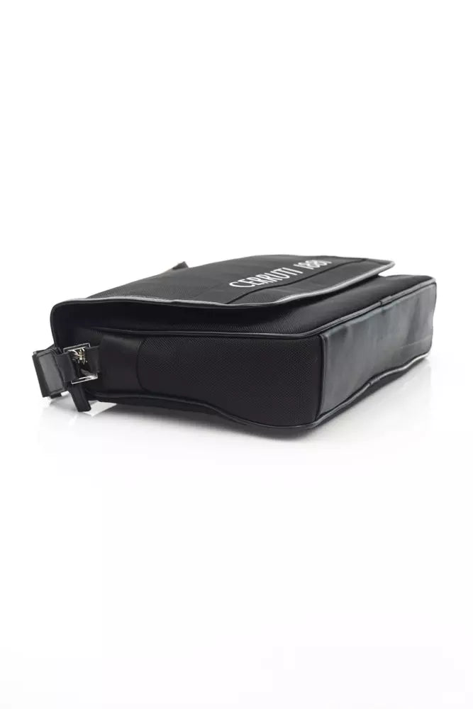 Black Nylon Men Crossbody