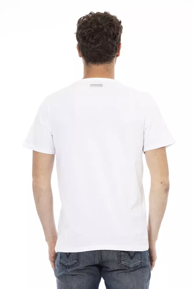 Black Cotton Men T-Shirt