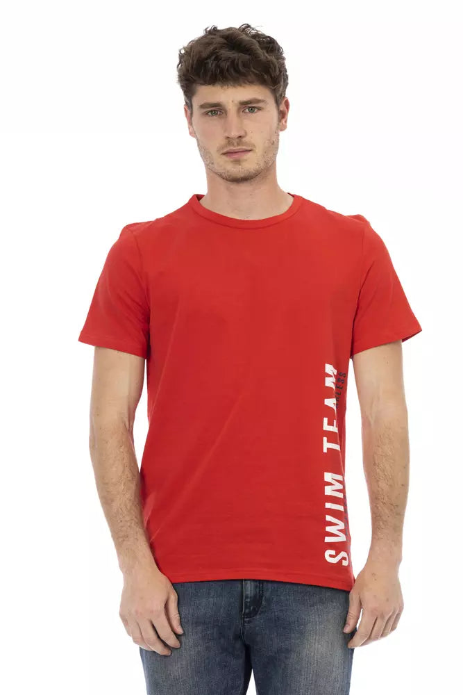 Black Cotton Men T-Shirt