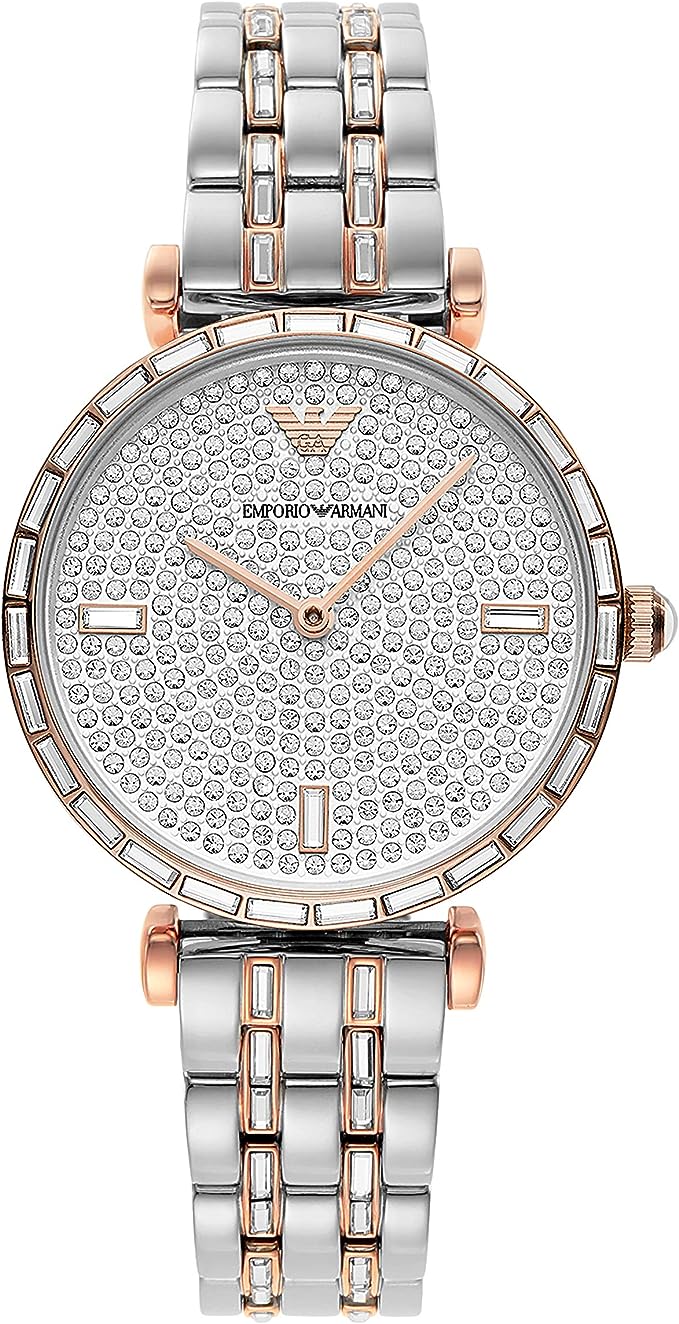 Silver Steel Quartz Watch