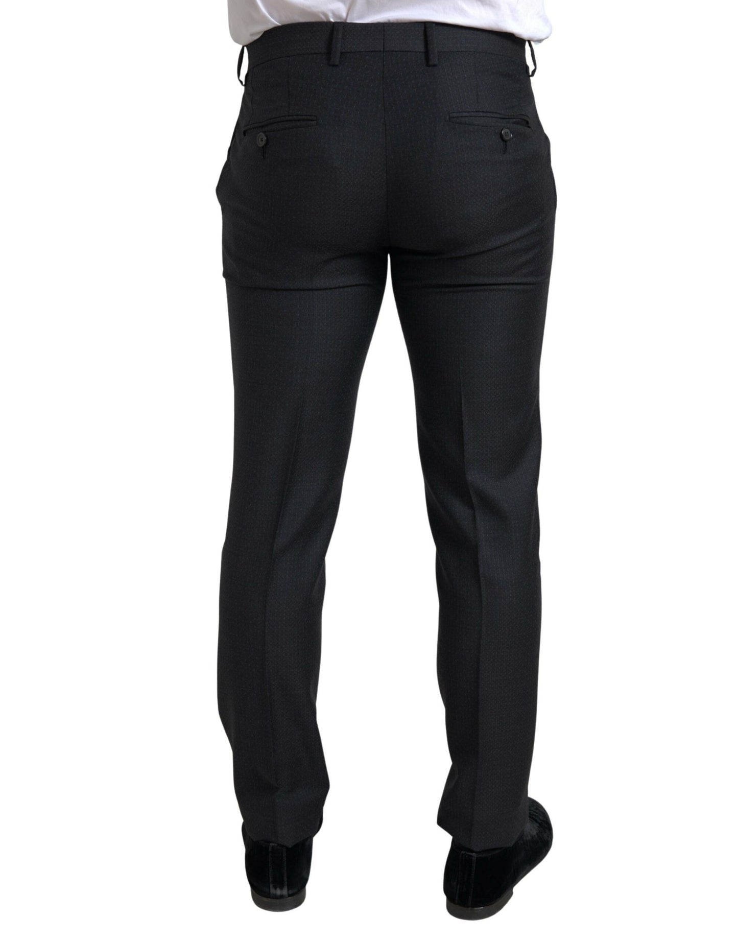 Dark Gray 3 Piece Single Breasted MARTINI Suit