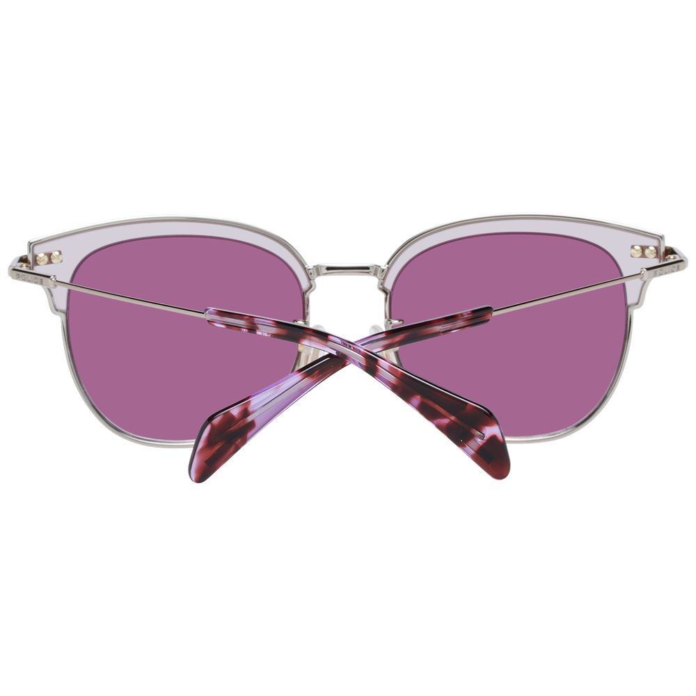 Gold Metal & Plastic Sunglasses