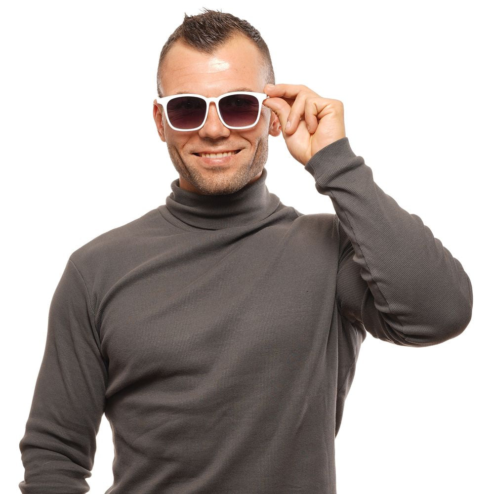 White Plastic Sunglasses