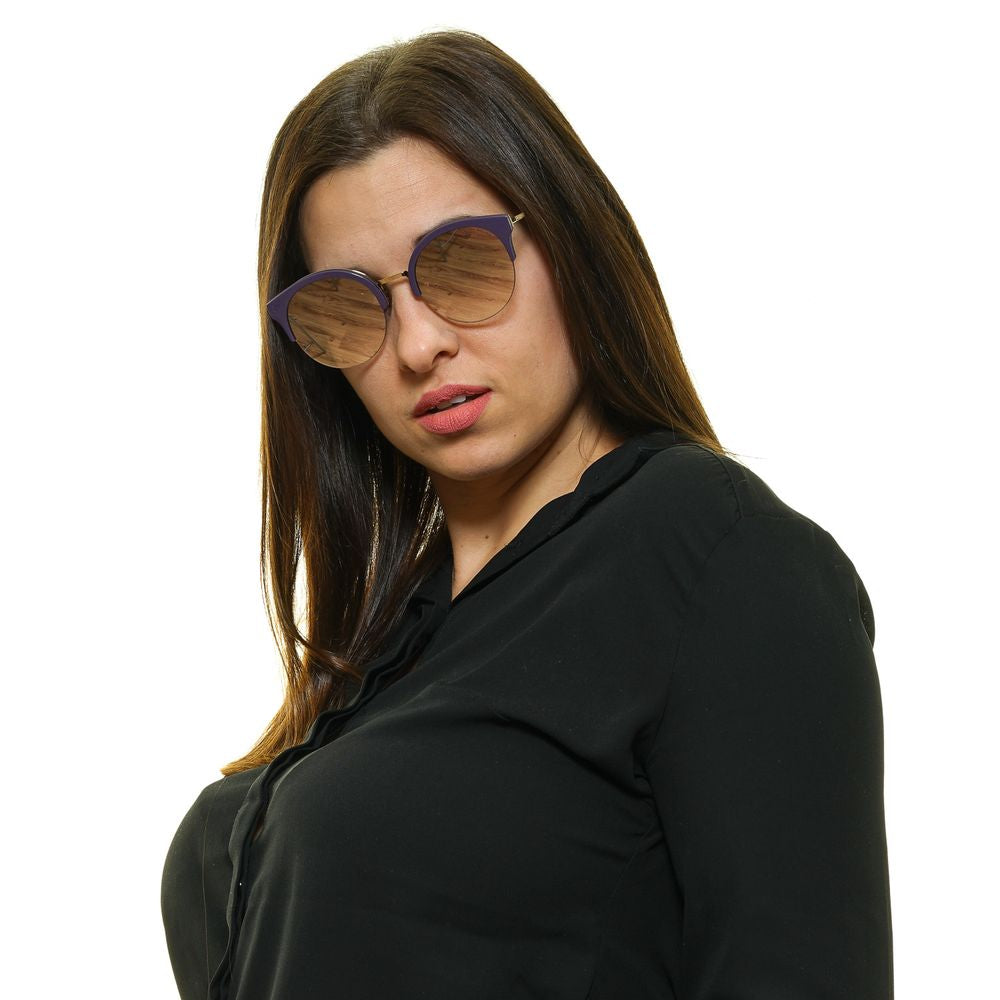 Purple Metal Sunglasses