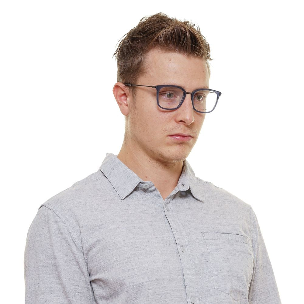 Blue Metal & Plastic Glasses (Frames)