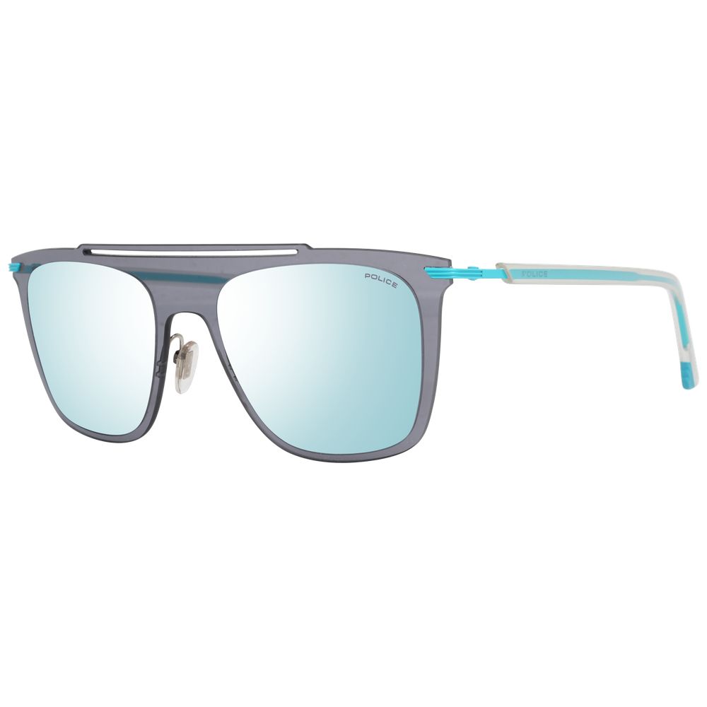 Gray Metal & Plastic Sunglasses
