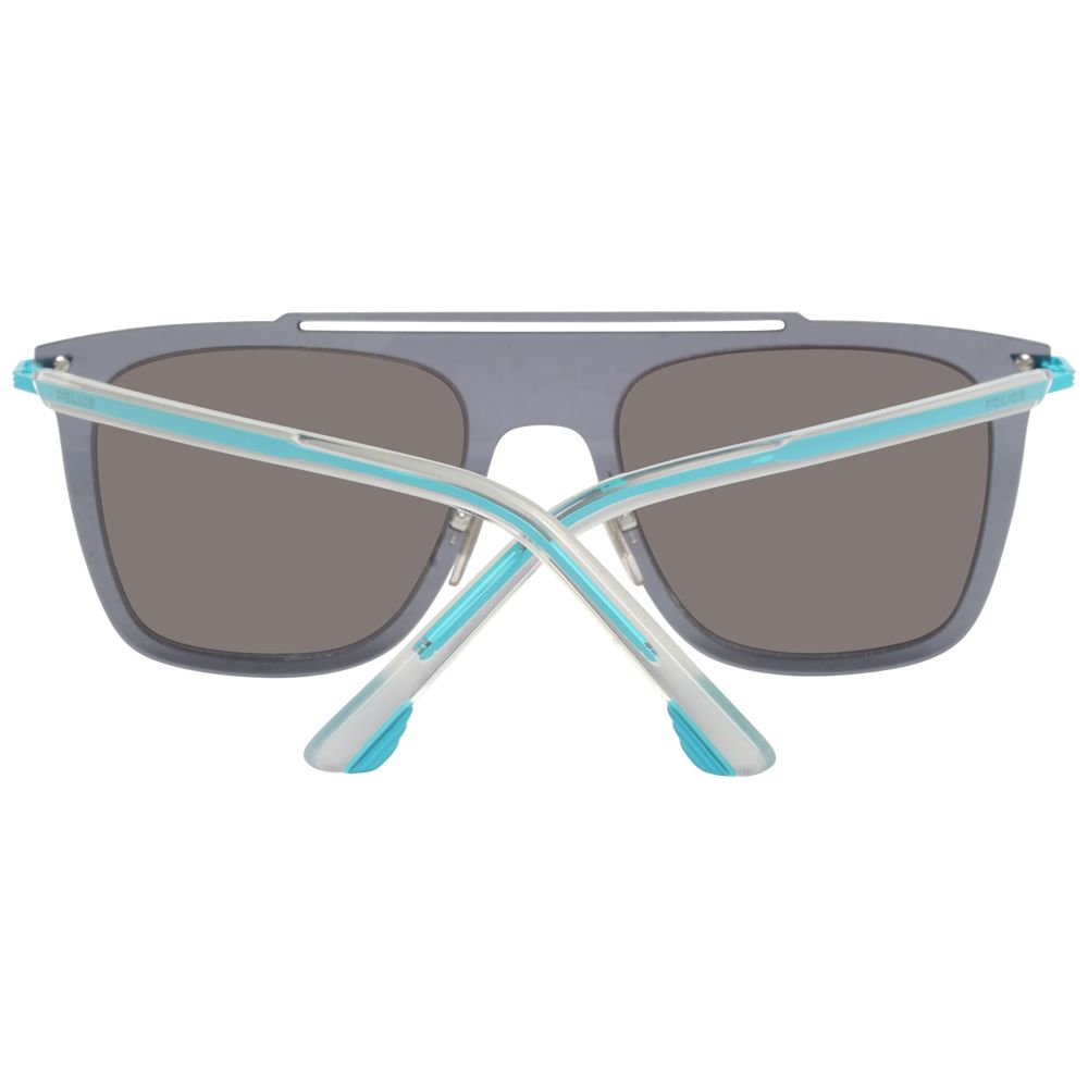 Gray Metal & Plastic Sunglasses