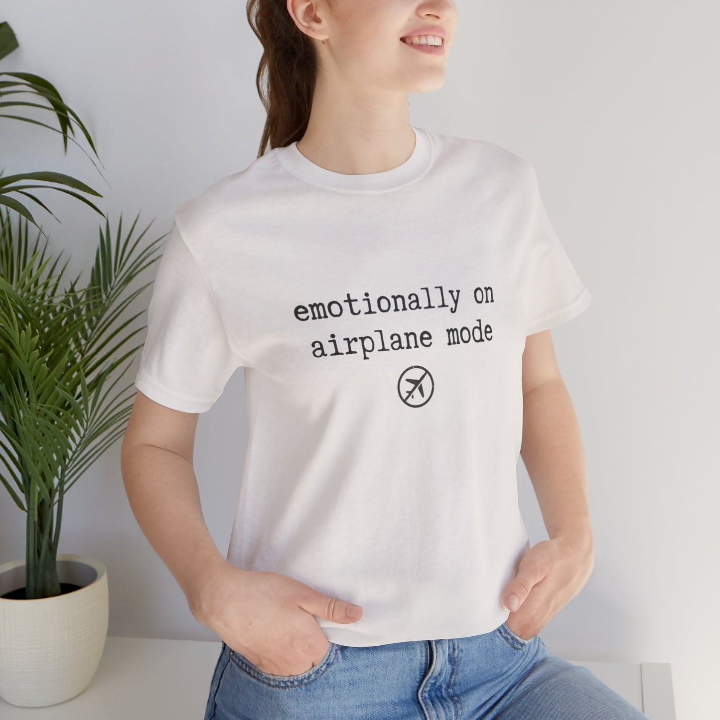 Emotionally on Airplane Mode Tee