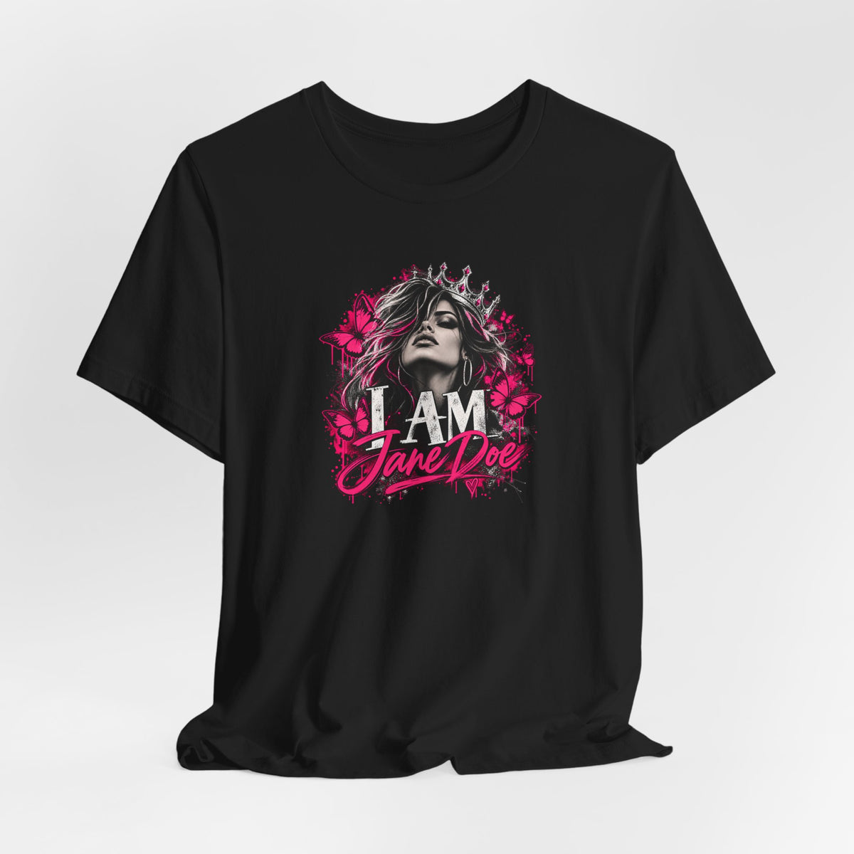 I Am Jane Doe Graphic Tee | Jane Doe Survivor Solidarity T-Shirt