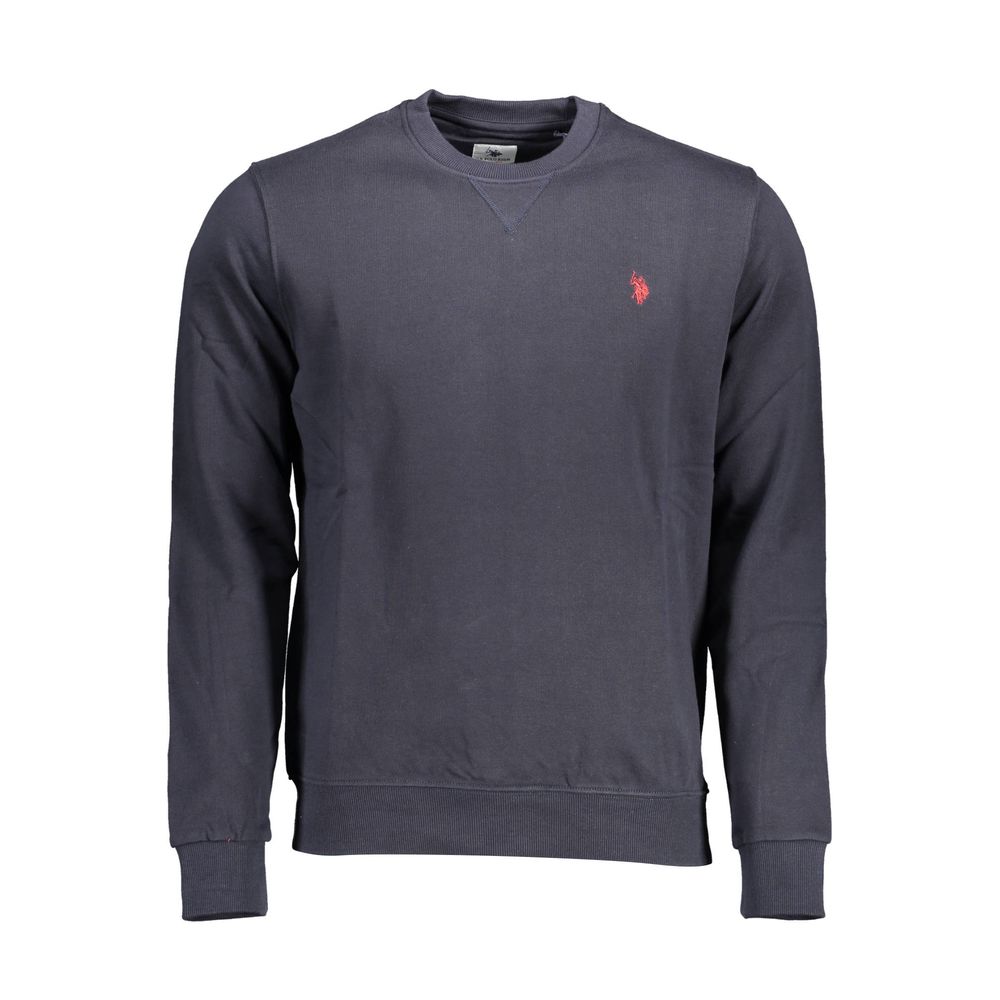 Blue Cotton Men's Sweatshirt