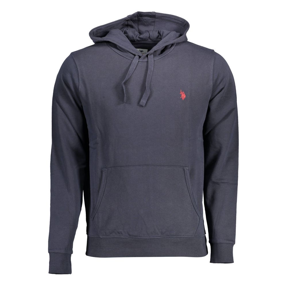 Blue Cotton Men's Sweatshirt