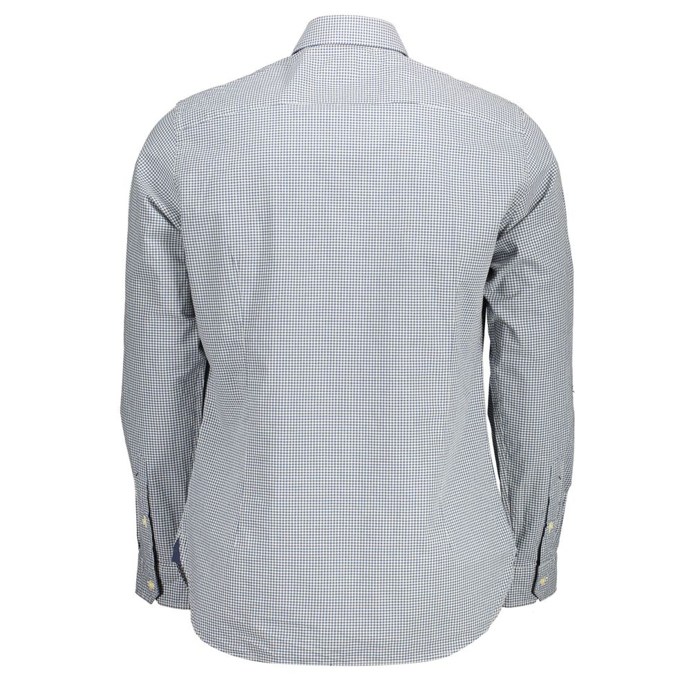 Azzurro Cotton Men's Shirt