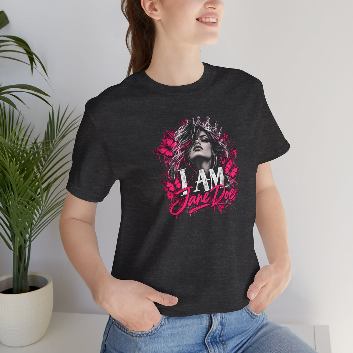 I Am Jane Doe Graphic Tee | Jane Doe Survivor Solidarity T-Shirt