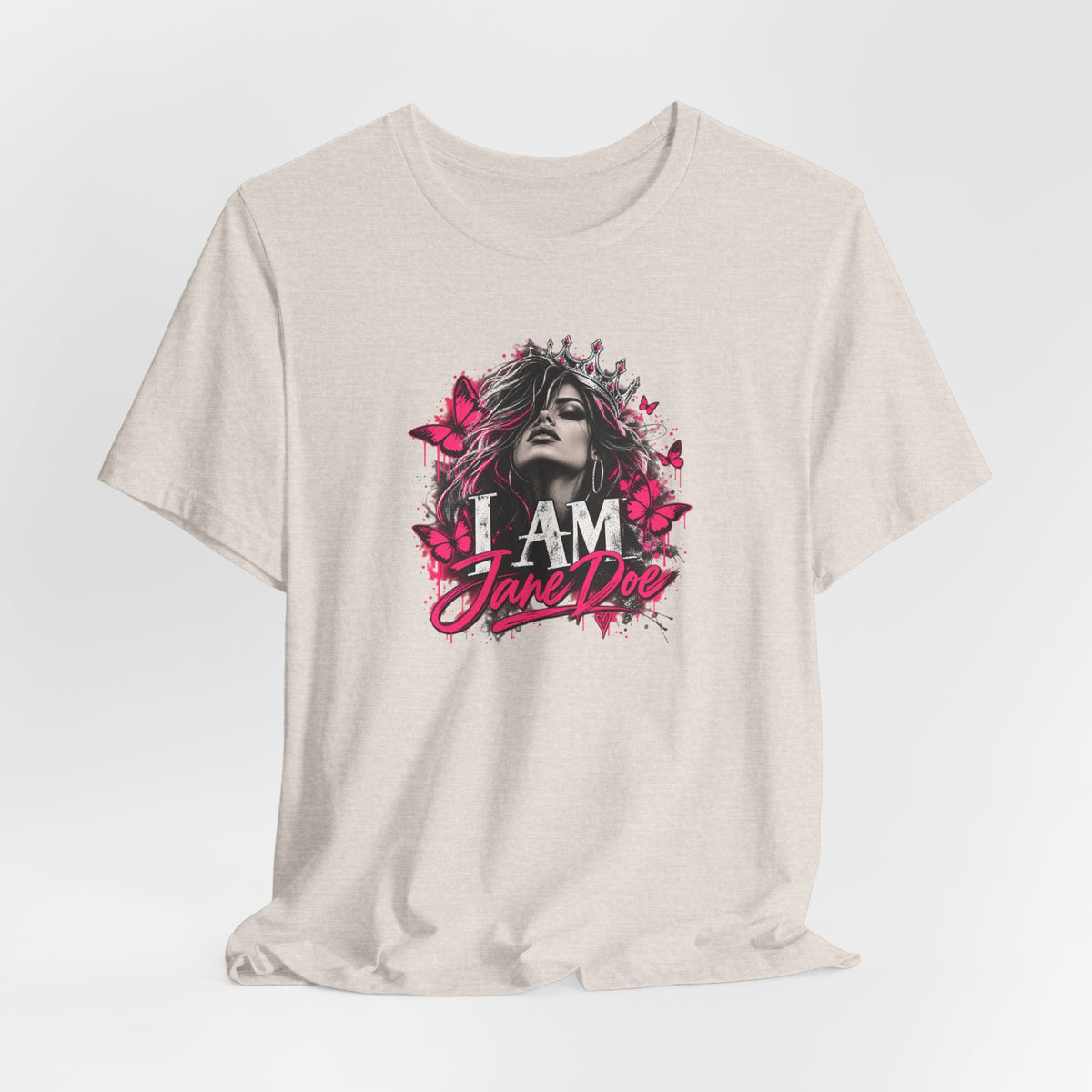 I Am Jane Doe Graphic Tee | Jane Doe Survivor Solidarity T-Shirt