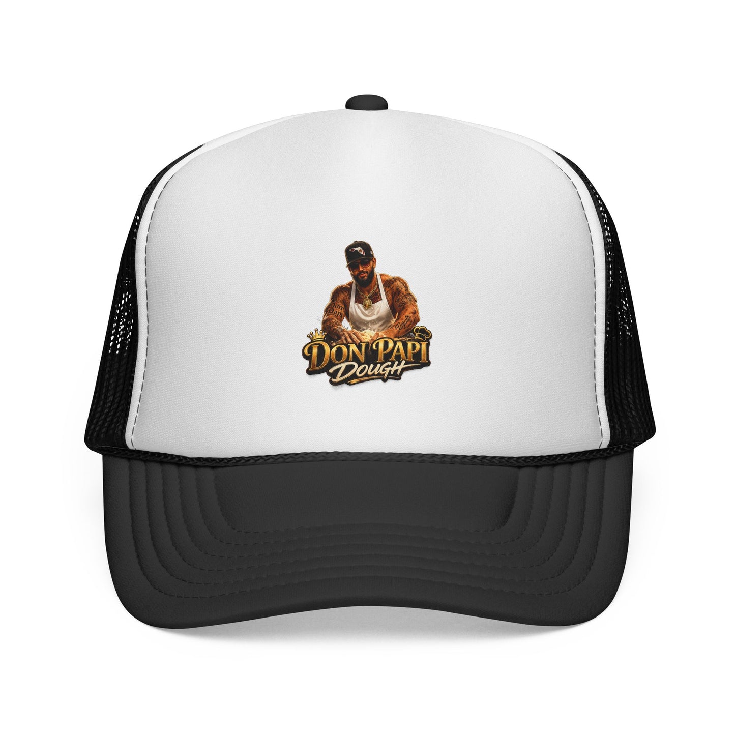 Don Papi Dough logo Trucker Cap | Urban Streetwear, Mesh Back Hat