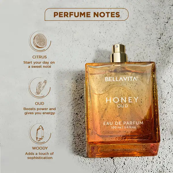 BellaVita Luxury Honey Oud Eau de Parfum – 100ml